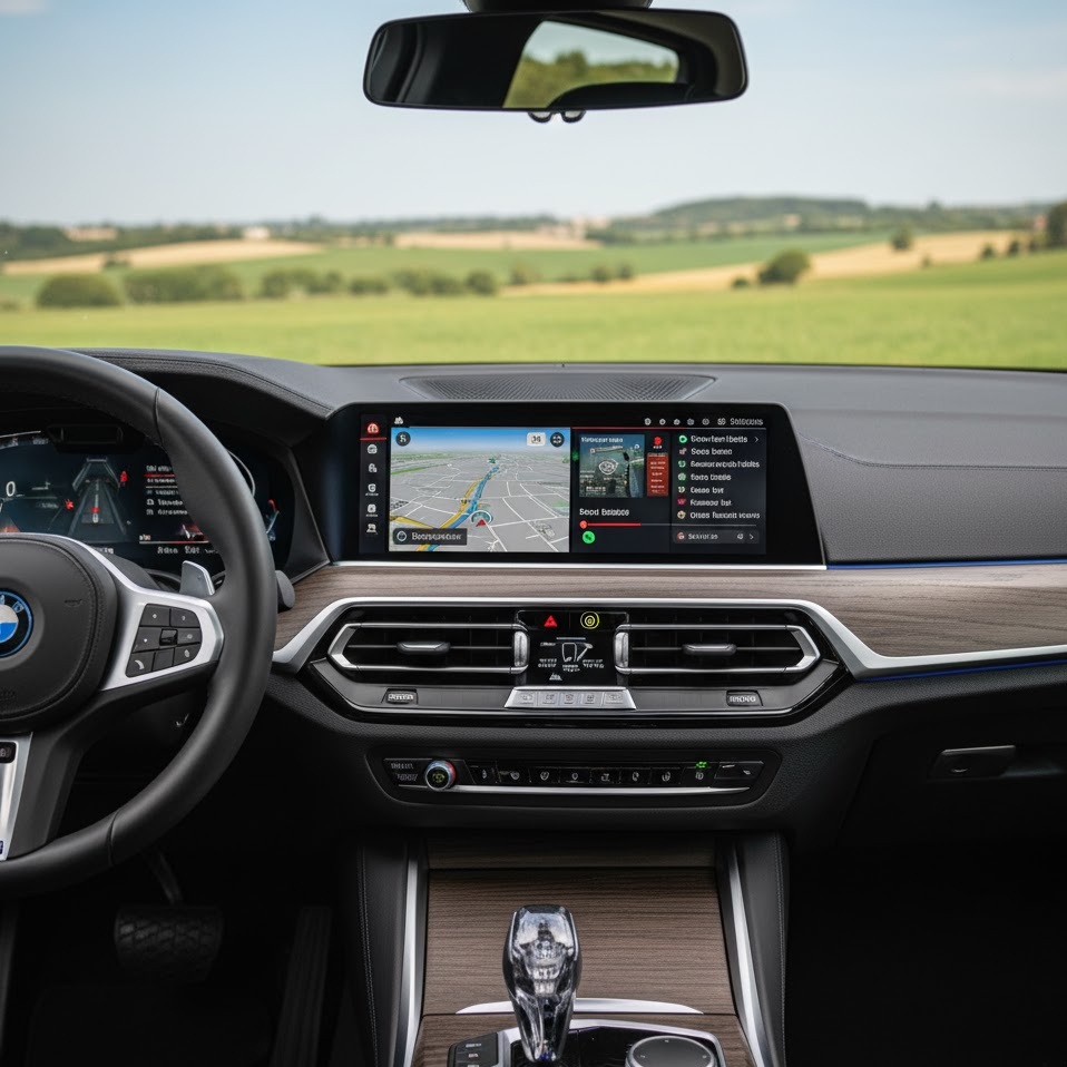 BMW Apple CarPlay  iDrive 7 MGU